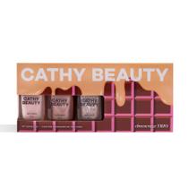Cathy beauty kit esmalte chococraze trio