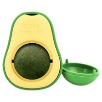Catnip Bola Bolinha Lambe Lambe Interativo Cor Abacate