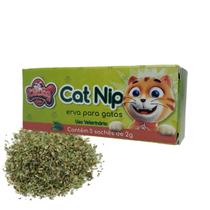 Catnip Erva Do Gato Pet Natural 1 Caixa 6g - C DOG