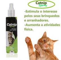 Catnip Erva Do Gato Spray Atrativo Para Gatos Pet Clean Top