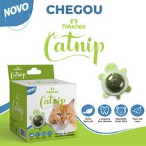 Catnip Erva Gatos Natural Relaxante Interativo Bolinha Giratório - Fofuchos