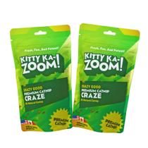 Catnip KITTY KA-ZOOM Catnip Craze 2 Unidades Alta Potência Catnip KITTY KA-ZOOM Catnip Craze 2 Unidades Alta Potência