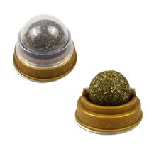 Catnip Toys Balls HotTuoHong Edible Licking Treats, pacote com 2