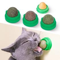 Catnip Toys Potaroma Cat Energy Ball comestível Silvervine 4 unidades