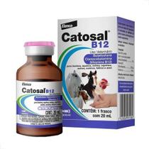 Catosal B12 20 Ml Cães Gatos Bovinos -Elanco