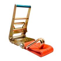 Catraca Amarração Laranja 100mm X 10ton C/ Rabicho Fitacabo