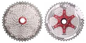 Catraca Cassete Sunrace Mx3 10v 11/46 Dentes Prata Catraca Cassete Sunrace Mx3 10v 11/46 Dentes Prata
