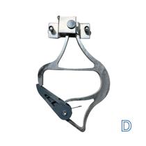 Catraca de Alumínio Lado Direito p/ Escadas Fibra de Vidro