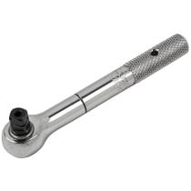Catraca de rolete 1/4" com encaixe quadrado e cabo curto Catraca de rolete 1/4" com encaixe quadrado e cabo curto