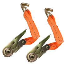 Catraca Movel Kit 2 Uni Amarraçao De Carga Gancho Em J Mudança Caminhao Moto Obra Multiuso