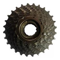 Catraca Roda Livre Bike Diamond 7v 14/28d Indexada Dourada