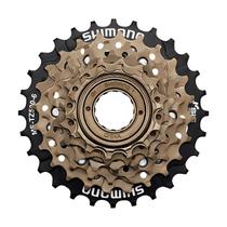 Catraca Roda Livre de bicicleta Shimano Modelo MFTZ500 14 a 29 dentes para 6 velocidades Catraca Roda Livre de bicicleta Shimano Modelo MFTZ500 14 a 29 dentes para 6 velocidades