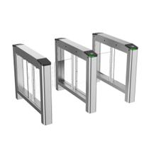 Catraca Swing HIKVISION DS-K3B220LX-L/PG-DP65, 4 Pares de Sensores IR, Aço Inox