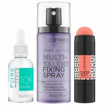 Catrice - Blush Em Bastão + Sérum Facial + Spray Fixador Kit Presenteável Catrice - Blush Em Bastão + Sérum Facial + Spray Fixador Kit Presenteável