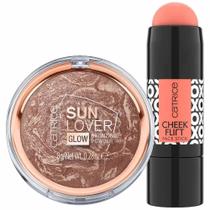 Catrice - Pó Bronzeador + Blush Em Bastão Kit Presenteável Catrice - Pó Bronzeador + Blush Em Bastão Kit Presenteável