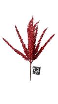 Cattail natalino dourado/vermelho