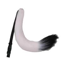 Cauda De Gato Super Macia E Fofa Em Pelúcia Sintética Estilo Japonês Com Cinto Ajustável E Máscara Cauda De Gato Super Macia E Fofa Em Pelúcia Sintética Estilo Japonês Com Cinto Ajustável E Máscara
