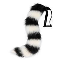 Cauda De Pelúcia De Gato Raposa Anime Para Cosplay, Acessórios Kawaii Para Festa De Halloween