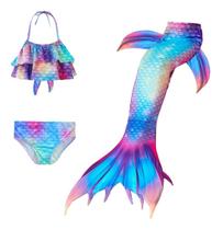 Cauda De Sereia Com Biquíni Sem Nadadeira Infantil Menina Cauda De Sereia Com Biquíni Sem Nadadeira Infantil Menina