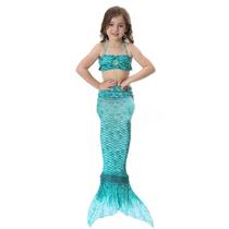 Cauda De Sereia Com Biquíni Sem Nadadeira Infantil Menina Cauda De Sereia Com Biquíni Sem Nadadeira Infantil Menina