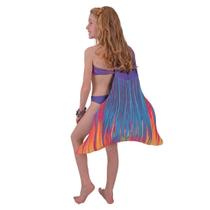 Cauda de Sereia Completa Confortável Nadadeira Aurora Boreal Cauda de Sereia Completa Confortável Nadadeira Aurora Boreal