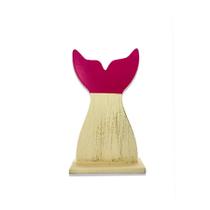 Cauda de Sereia em MDF P - Rosa - Contém 1 unidade unidades - Rizzo