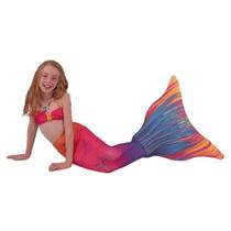 Cauda de Sereia Infantil e Adulto Com Monofin Com Biquini e Proteção UVA Sirenita Cauda de Sereia Infantil e Adulto Com Monofin Com Biquini e Proteção UVA Sirenita