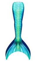 Cauda de sereia para natação DNFUN para adultos sem monofina