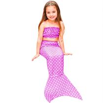 Cauda Sereia Com Nadadeira e Top Barato Infantil Dá Para Andar Cauda Sereia Com Nadadeira e Top Barato Infantil Dá Para Andar