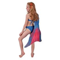 Cauda Sereia Completa Super Conforto Menina Peixe Calda Nada Mila