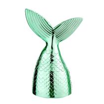 Cauda Sereia Decorativa Verde Metalizado - Mirandinha