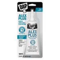 Caulk DAP Alex Plus Látex acrílico branco 83 ml
