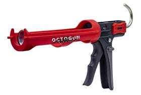 Caulk Gun Newborn Octogun 208D sem gotejamento com ferramentas de 4 lados