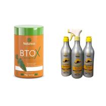 Cauterização Girassol e Botox Cenoura 1kg- Natureza Cosméticos