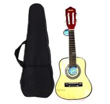 Cavaco / Cavaquinho Acústico -- Kauthon by AUSTIN -- Natural -- Linha Estudante / Iniciante + Capa c/ abertura lateral