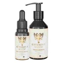 Cavalera Balm Barba + Óleo KIT Bay Rum Cavalera Balm Barba + Óleo KIT Bay Rum