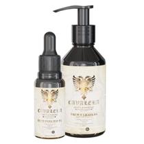 Cavalera Balm e Óleo Para Barba Bay Rum KIT