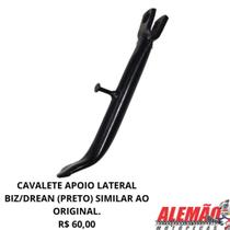 Cavalete apoio lateral biz/drean (preto) compatível ao original.