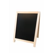 Cavalete Calçada Cardápio Lousa Preta 70X50Cm Propaganda