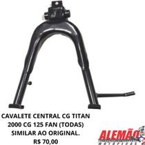 Cavalete central cg titan 2000 cg 125 fan (todas) (preto) compatível ao original.