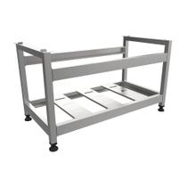Cavalete de Apoio Bancada Para Linha Prime em Aço Inox Pce120 120cm - Venâncio 33709