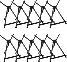 Cavalete de Mesa para Artista MEEDEN de Alumínio Dobrável, Kit com 10 Cavalete de Mesa para Artista MEEDEN de Alumínio Dobrável, Kit com 10