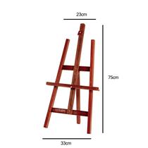 Cavalete de Mesa para Pintura Souza Pinus Mogno 75cm