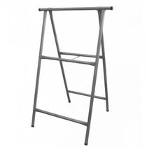 Cavalete dobravel utilar alto prata preto