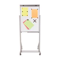 Cavalete Flip Chart 2513 Quadro Branco Magnetico Aluminio - SOUZA & CIA