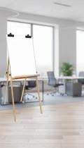 Cavalete Flip Chart Ajustável + Bloco 50 Folhas
