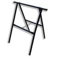 Cavalete Hayner Tubular Dobravel Preto 60 X 80Cm 693157
