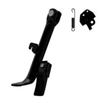 Cavalete lateral pro tork c/ borracha c/ parafuso, porca e suporte lead 110