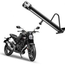 Cavalete Lateral Sem Borracha CB 300R Aço Tubular Reforçado Furado a Laser Preto Pro Tork CA-96HP