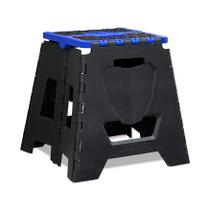 Cavalete Motocross Trilha Dobravel Universal Biker - Azul